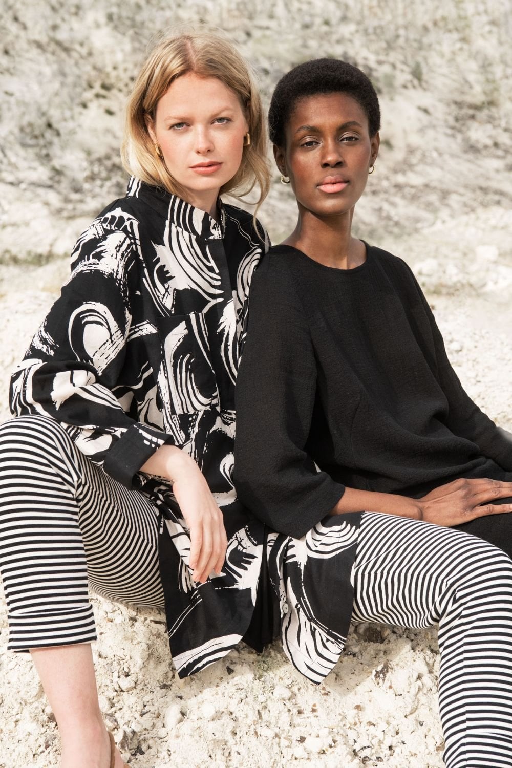 ABSTRACT JACKET | COL=BLACK
