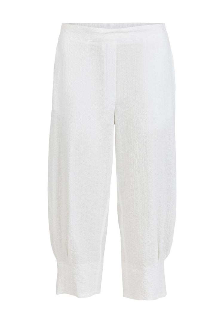 COTTON CRINKLE TROUSER | COL=WHITE