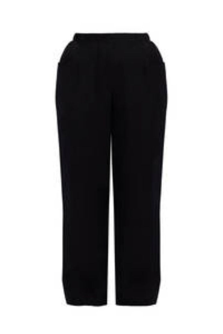 CRINKLE LINE TROUSER | COL=BLACK
