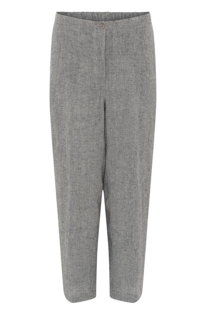 CRINKLE TROUSER | COL=BLACK,GREY