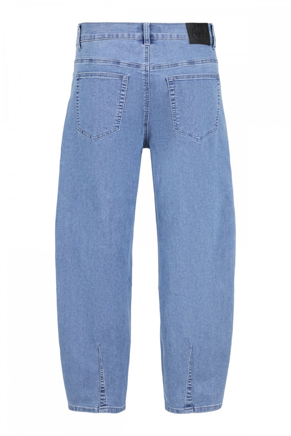 DENIM BARREL LEG JEAN | COL=DENIM