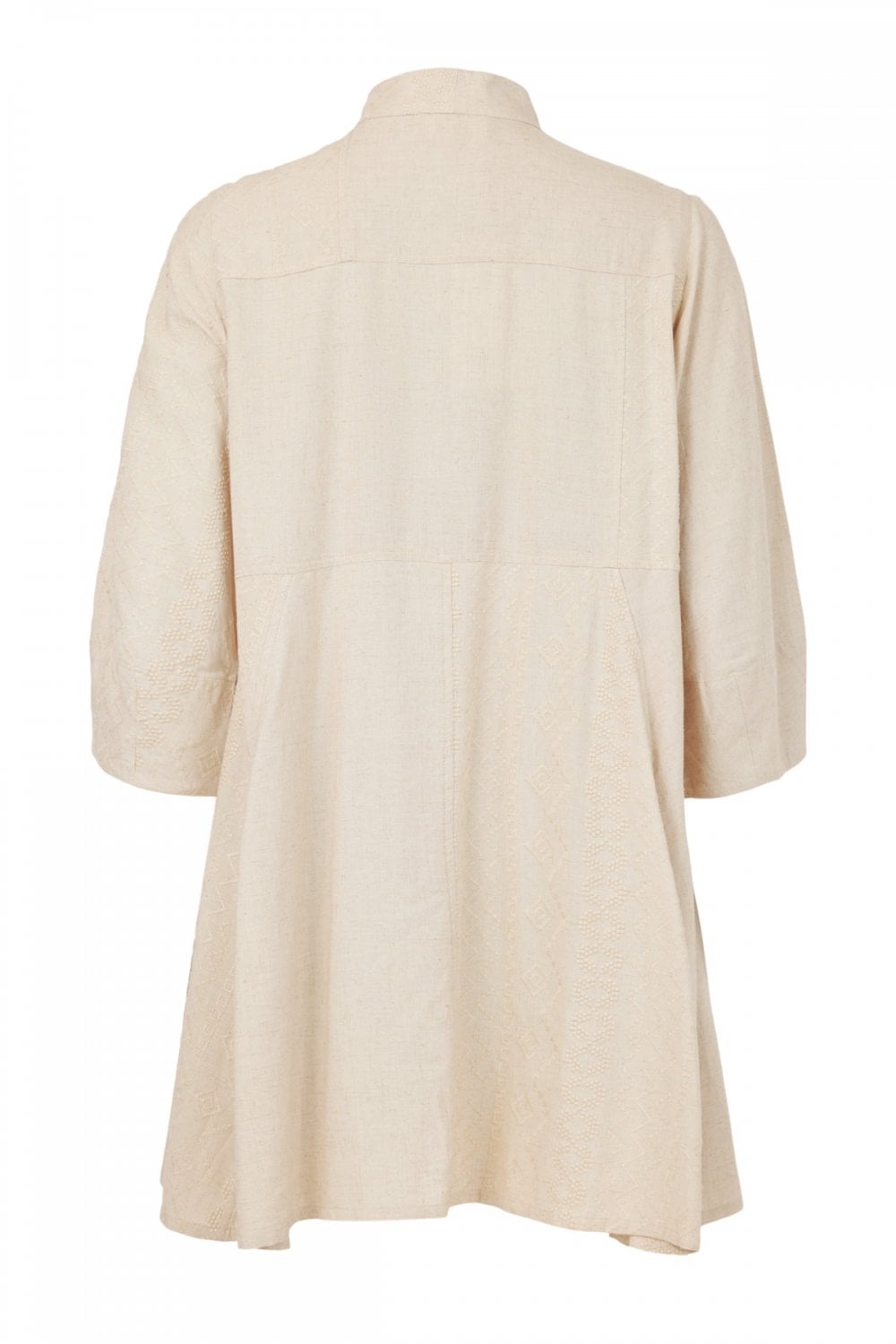DRAPED SHIRT JACKET | COL=SAND