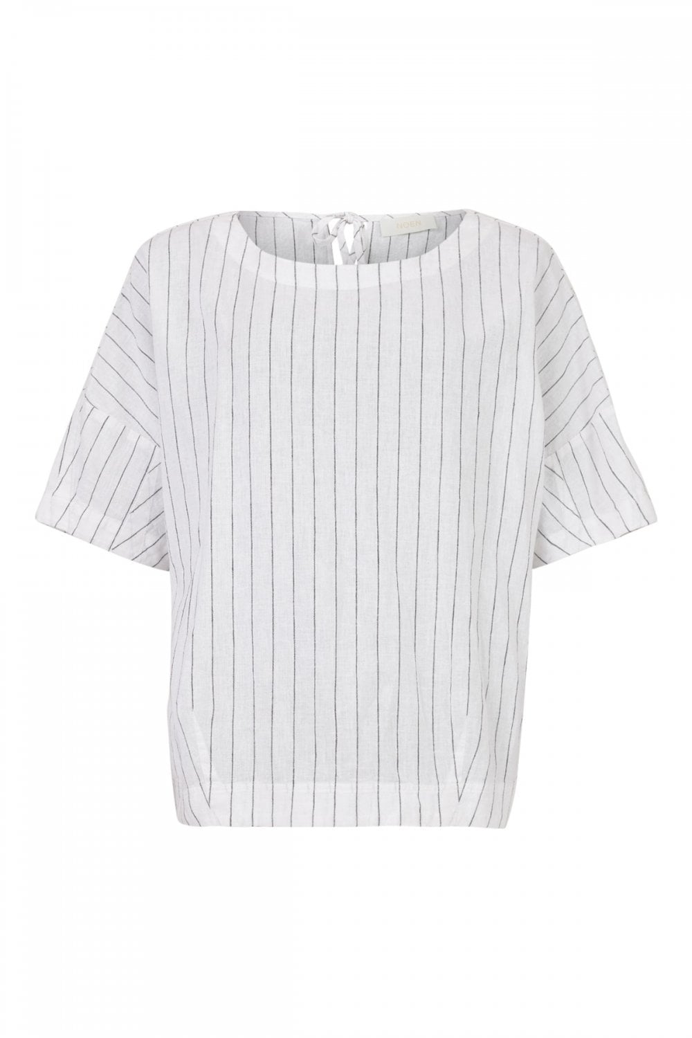 FINE STRIPE LINEN TOP | COL=MIX