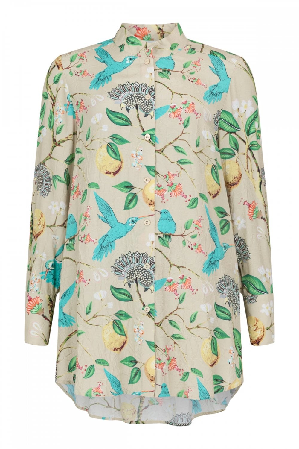 FLORAL BRANCH PRINT SHIRT | COL=MULTI