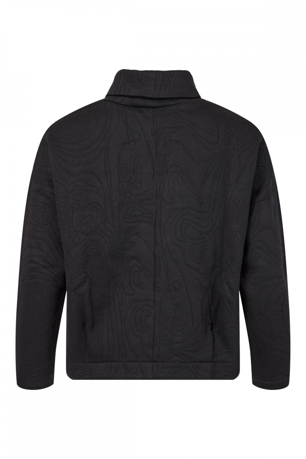 HIGH NECK PULLOVER | COL=BLACK