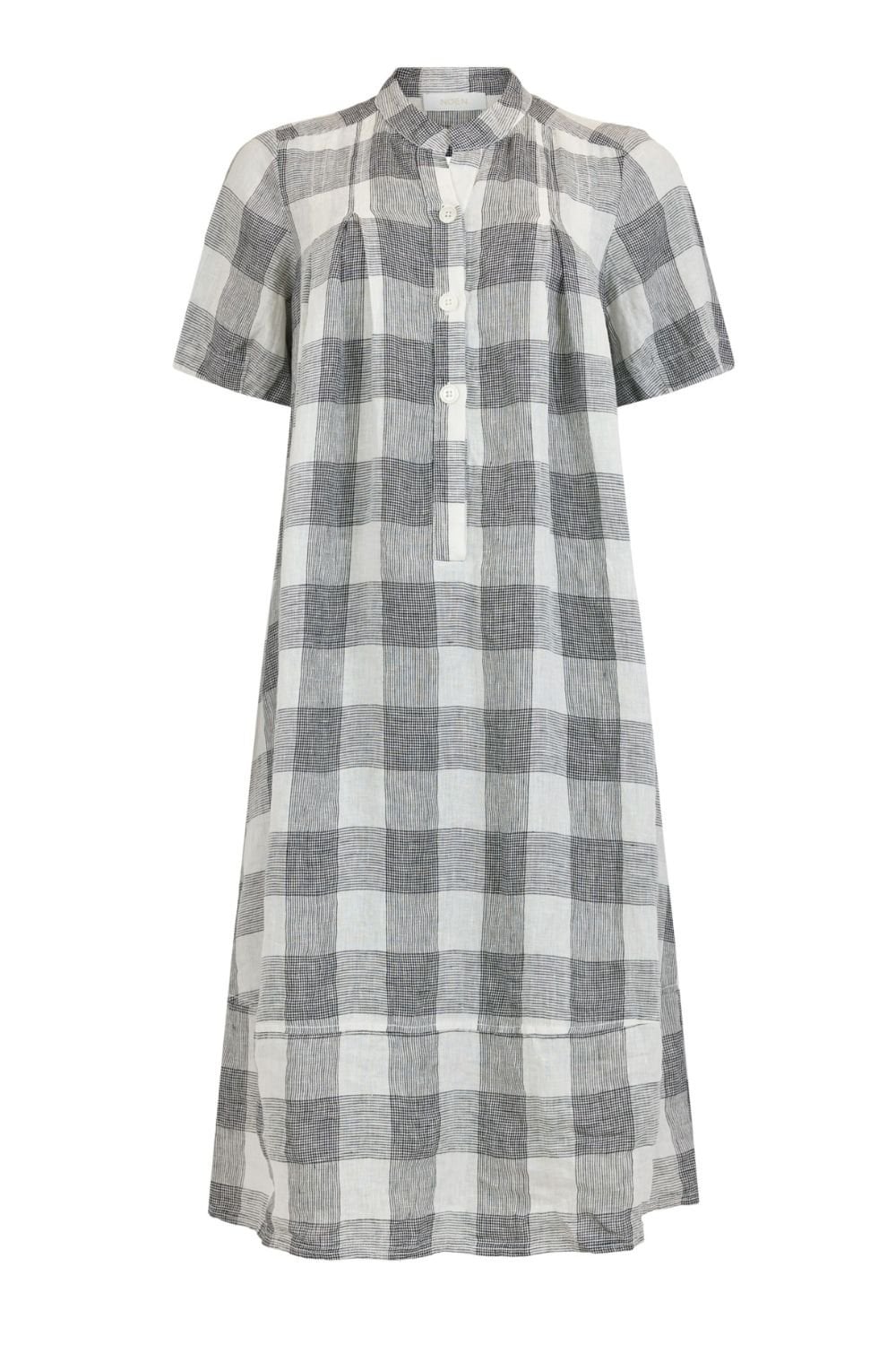 LINE CHECK DRESS | COL=MIX