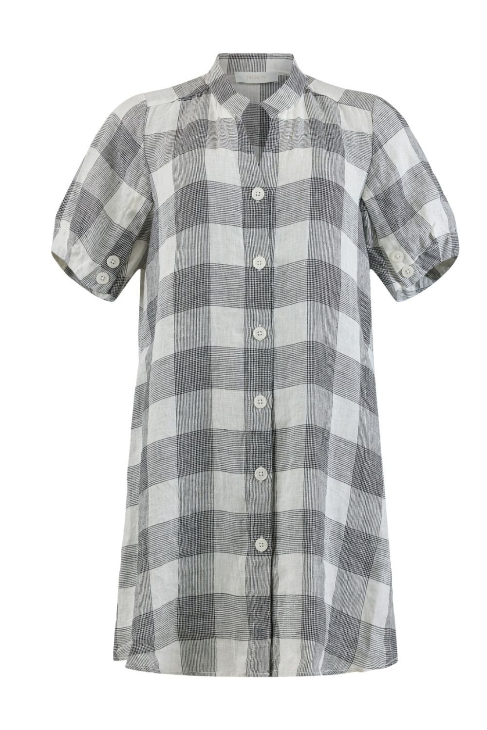 LINE CHECK TUNIC SHIRT | COL=MIX