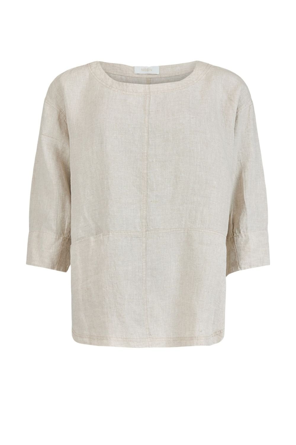 LINEN BLOUSE | COL=LIGHT TAUPE