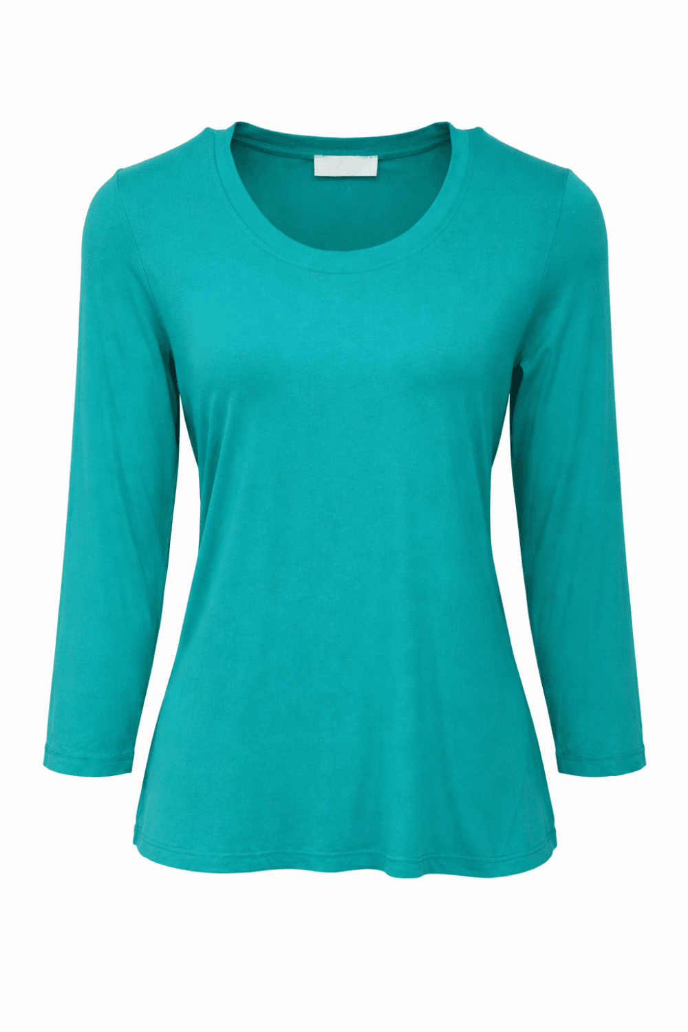 LONG SLEEVE TOP | COL=LAKE GREEN