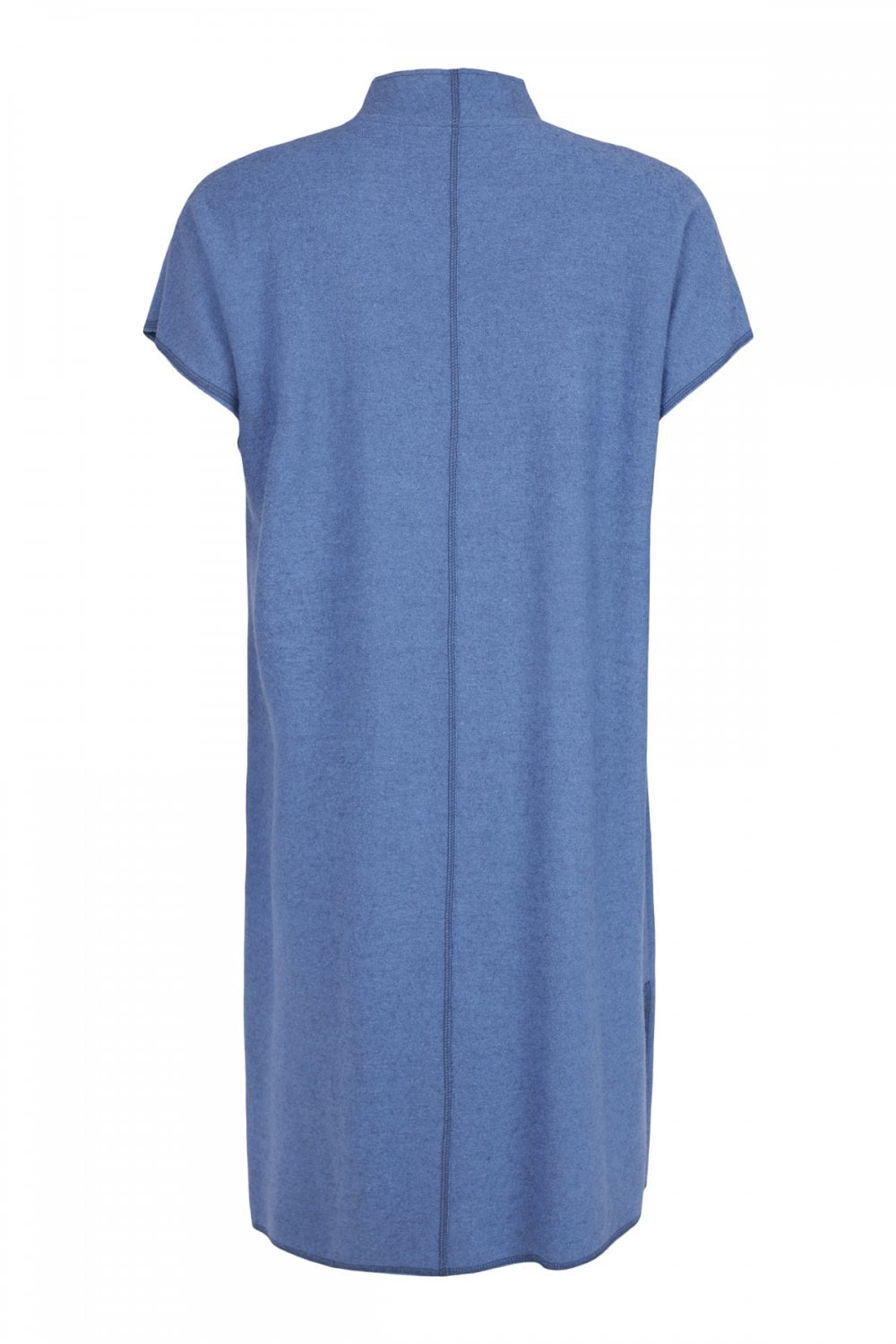 LONGLINE WAISTCOAT | COL=STONEWASH BLUE
