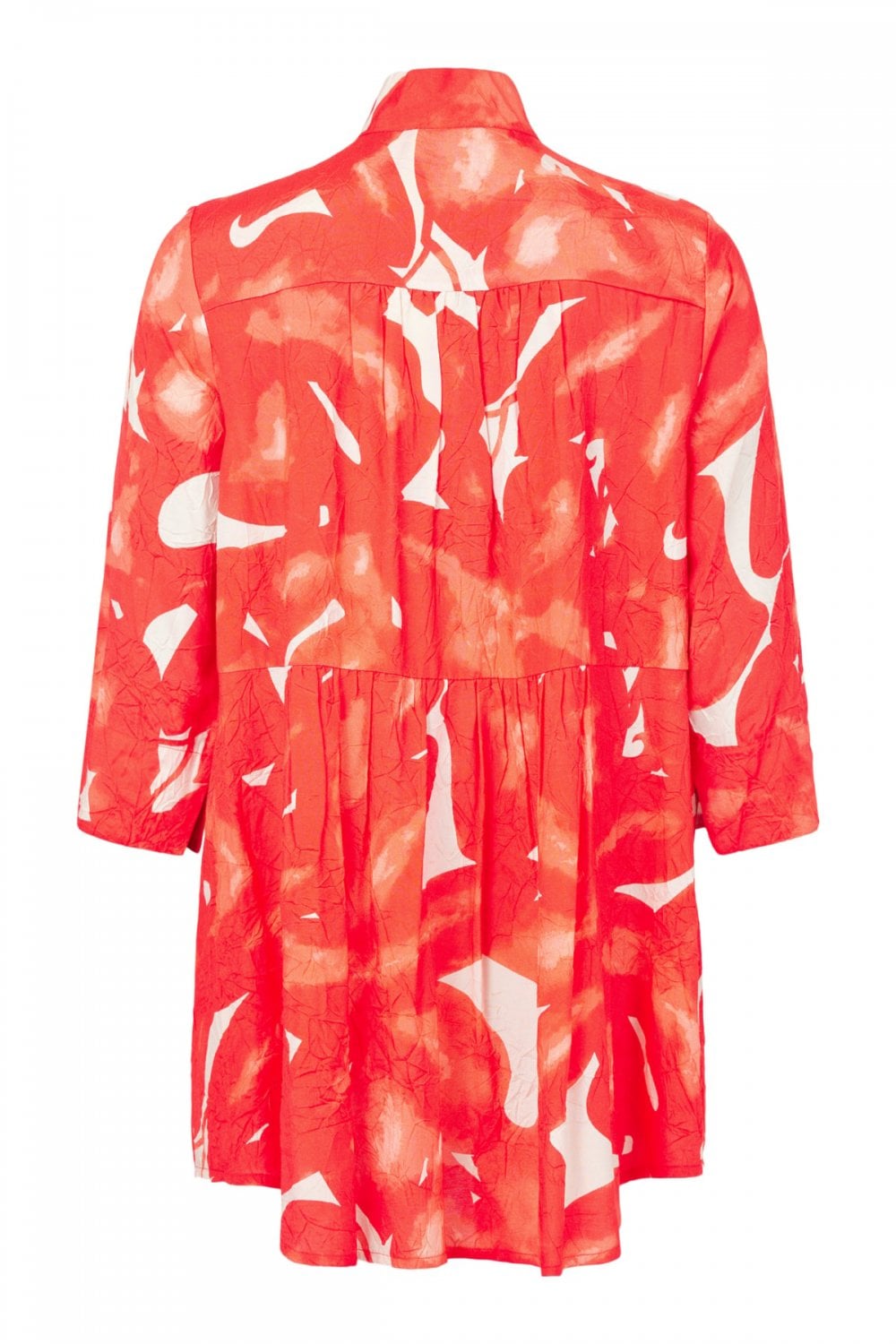 ORANGE PRINTED SHIRT | COL=ORANGE