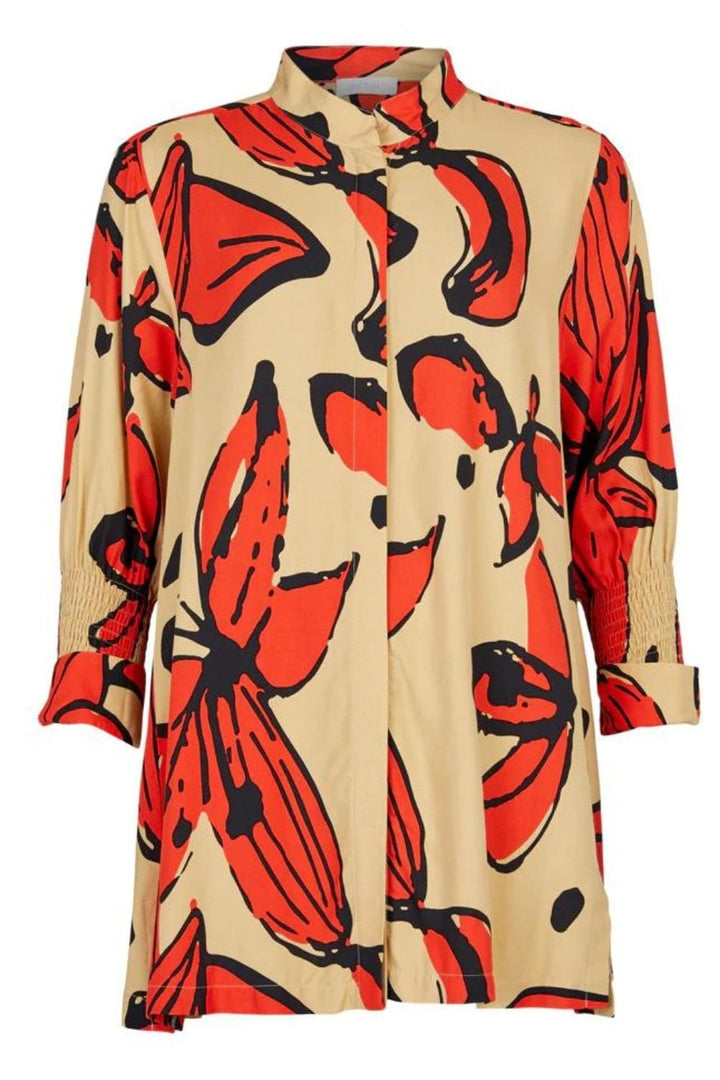 RED  BUTTERFLY SHIRT | COL=RED