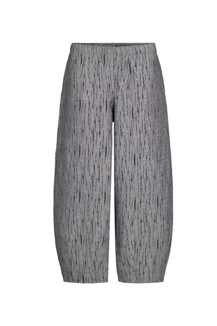 TEXTURED TROUSERS | COL=GREY