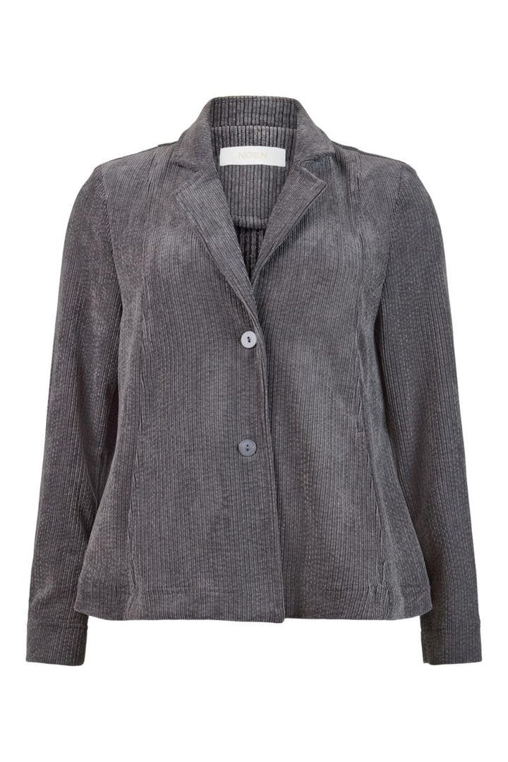 TWO BUTTON CORD JACKET | COL=CHARCOAL