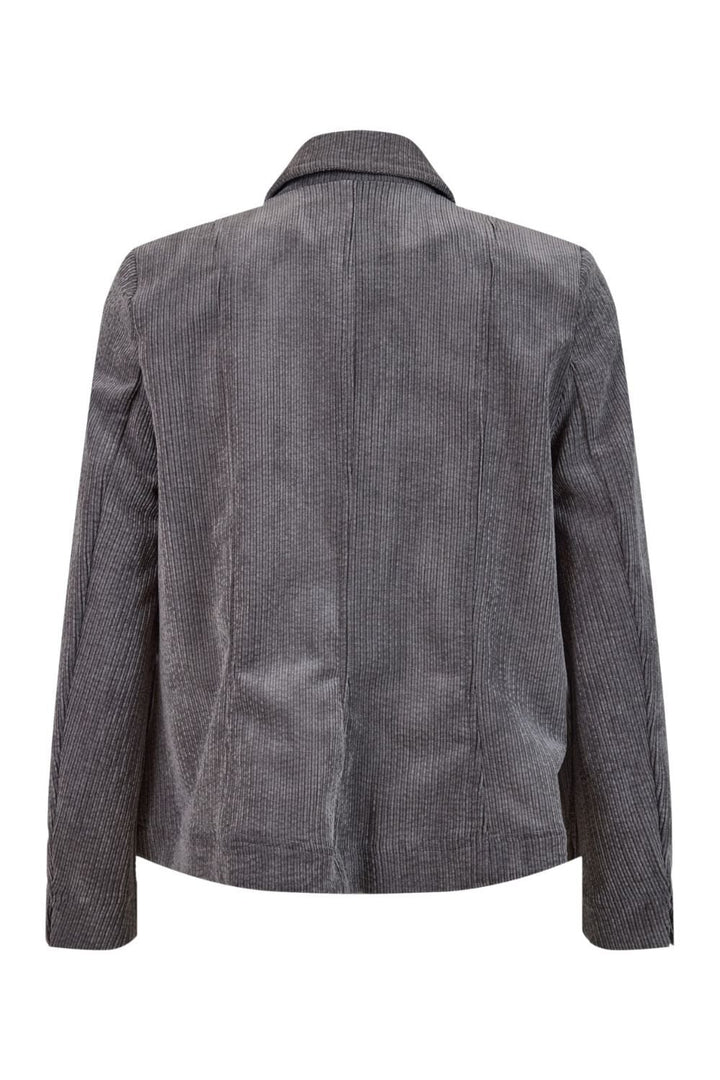 TWO BUTTON CORD JACKET | COL=CHARCOAL