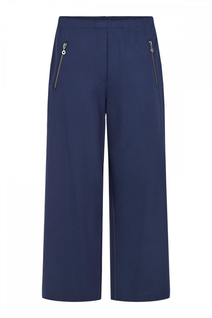 ZIPPED JERSEY TROUSER | COL=NAVY