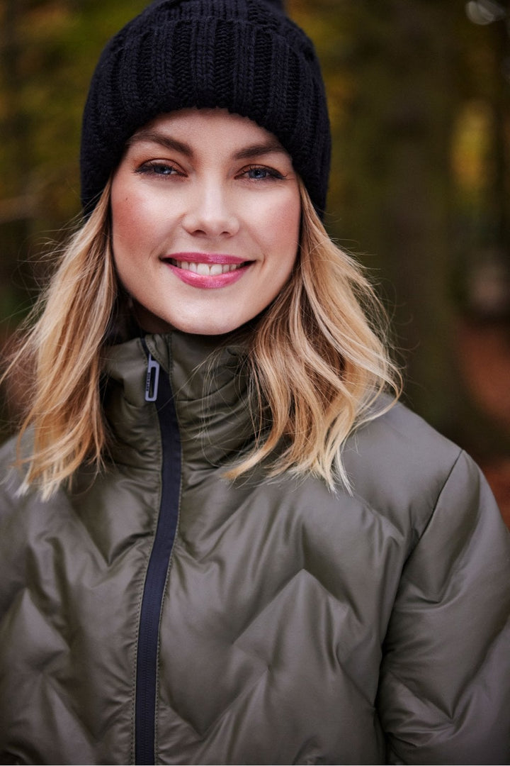 NORMANN TEXTURED RAINCOAT | COL=DARK OLIVE