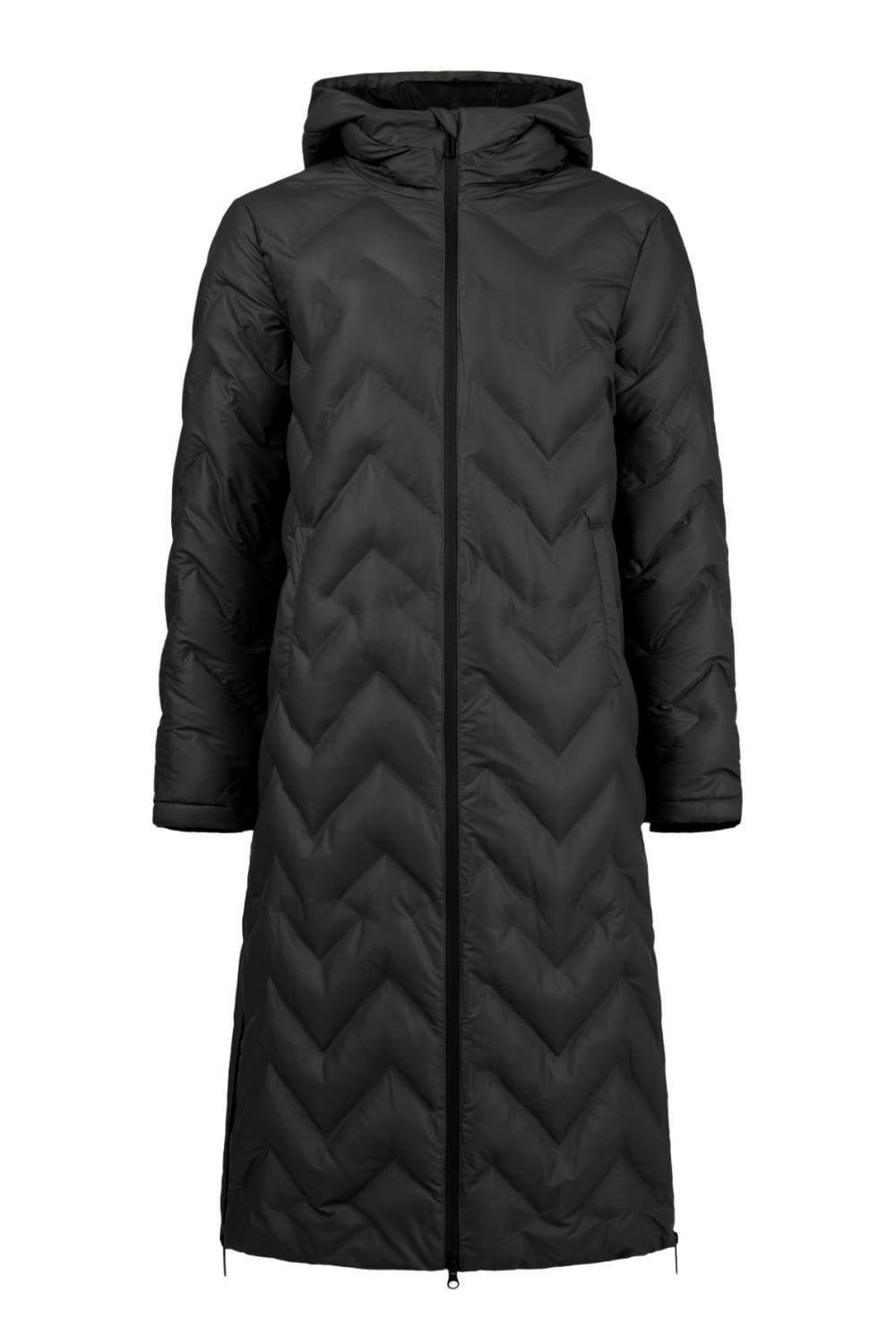 NORMANN TEXTURED RAINCOAT | COL=BLACK