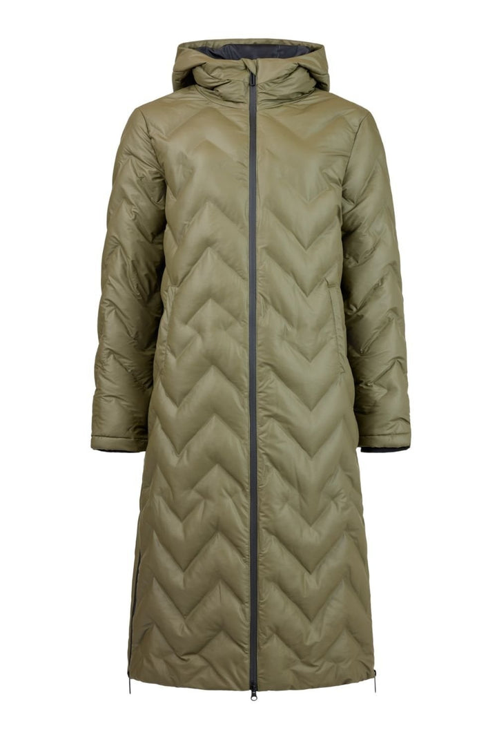 NORMANN TEXTURED RAINCOAT | COL=DARK OLIVE