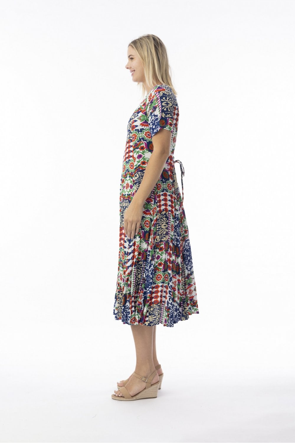 BUZIOS GODET  DRESS | COL=MIX