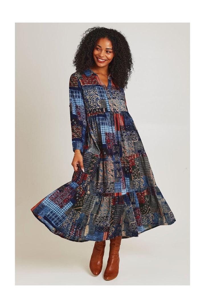 CALIFORNIA DREAMING DRESS | COL=MULTI
