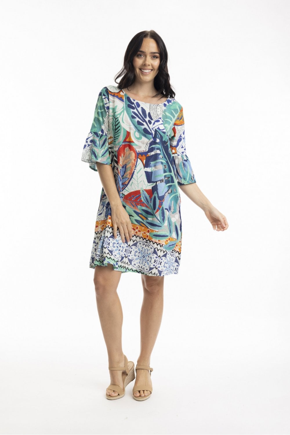 CAYMEN DRESS | COL=MULTI