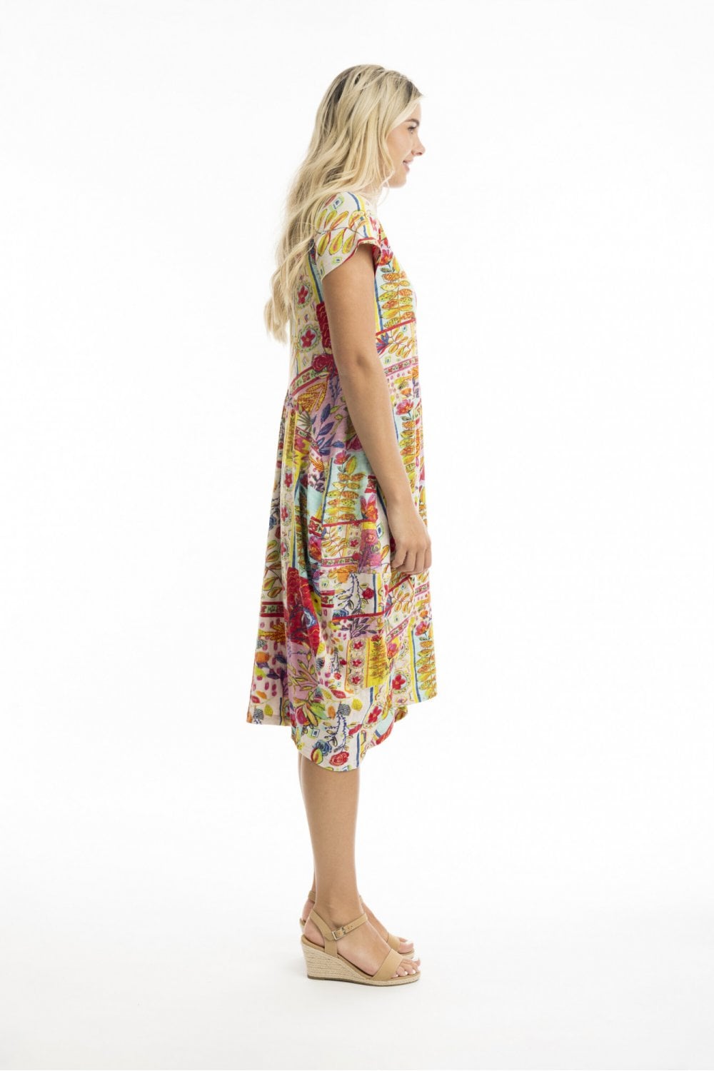 MATIRA BUBBLE DRESS | COL=MULTI