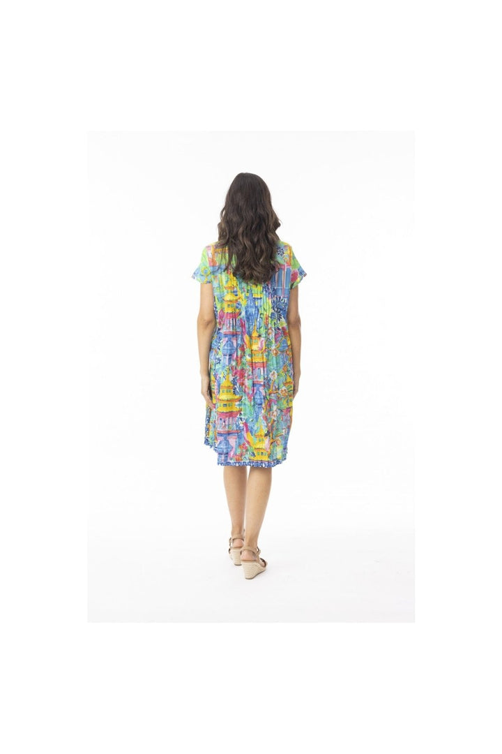 OKAYAMA EASY FIT DRESS | COL=MIX