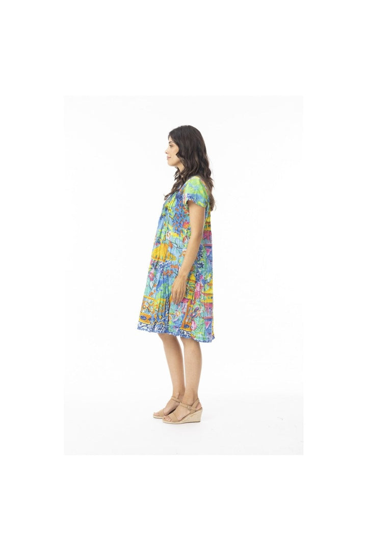 OKAYAMA EASY FIT DRESS | COL=MIX