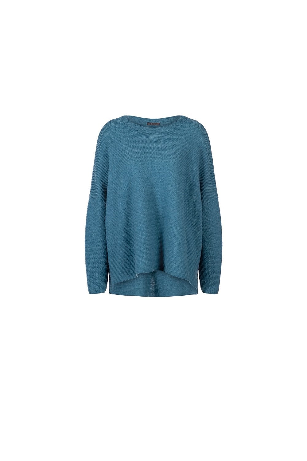 APLPACA BLEND BOXY PULLOVER | COL=STREAM,YURT