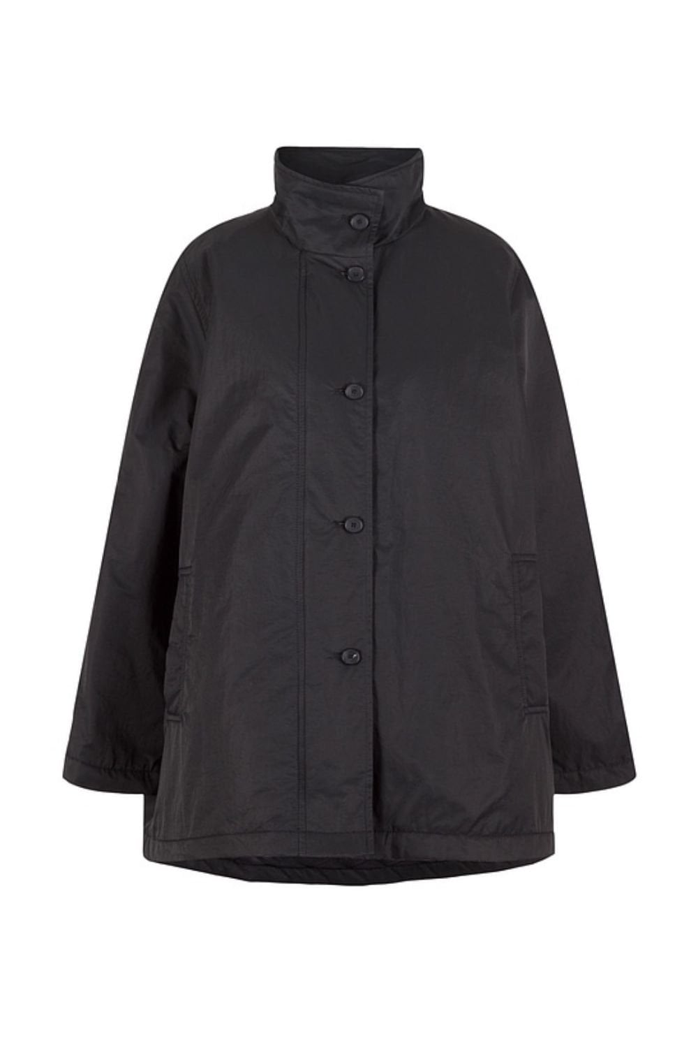 BLACK OUTDOOR JACKET | COL=BLACK