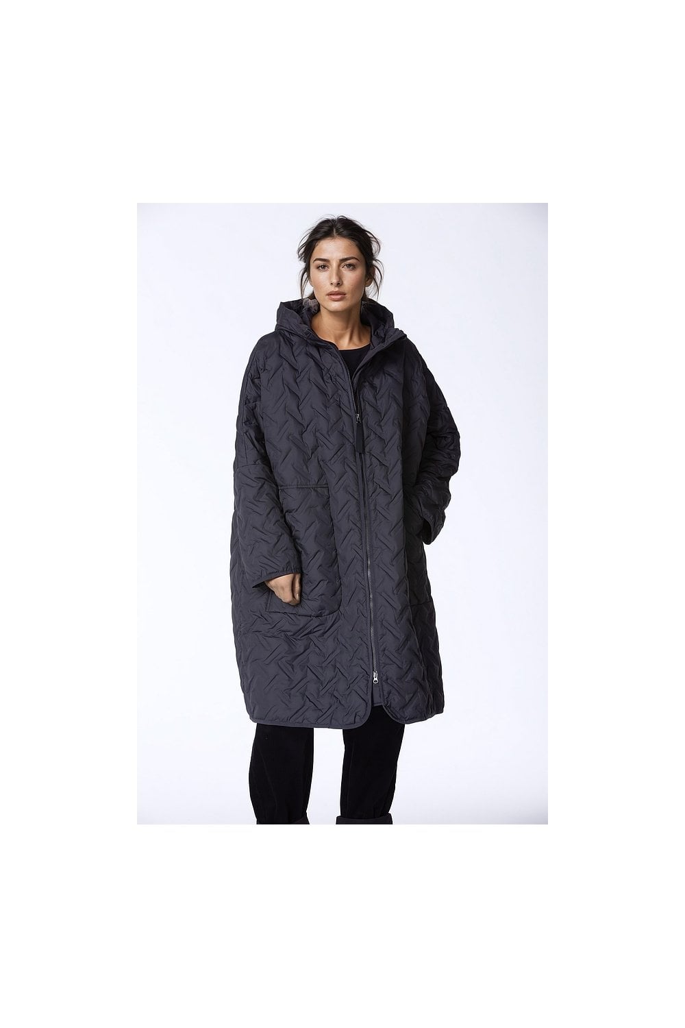 OSKA COAT | COL=BLACK