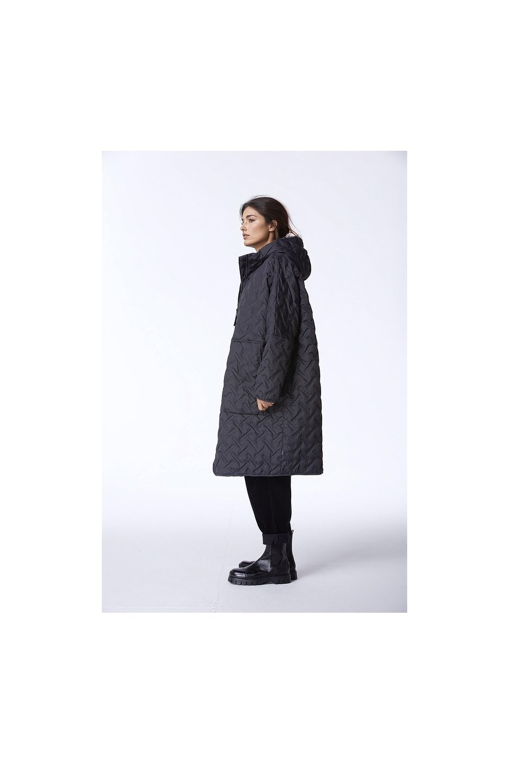 OSKA COAT | COL=BLACK