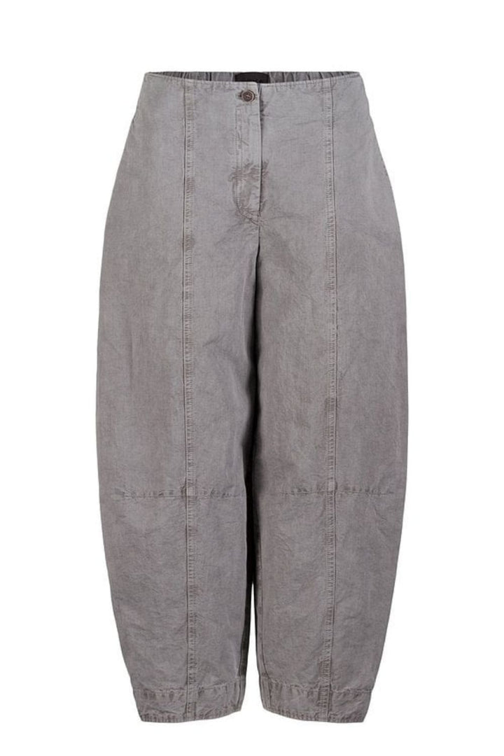 COTTON LINEN  TWILL TROUSER | COL=GLASS