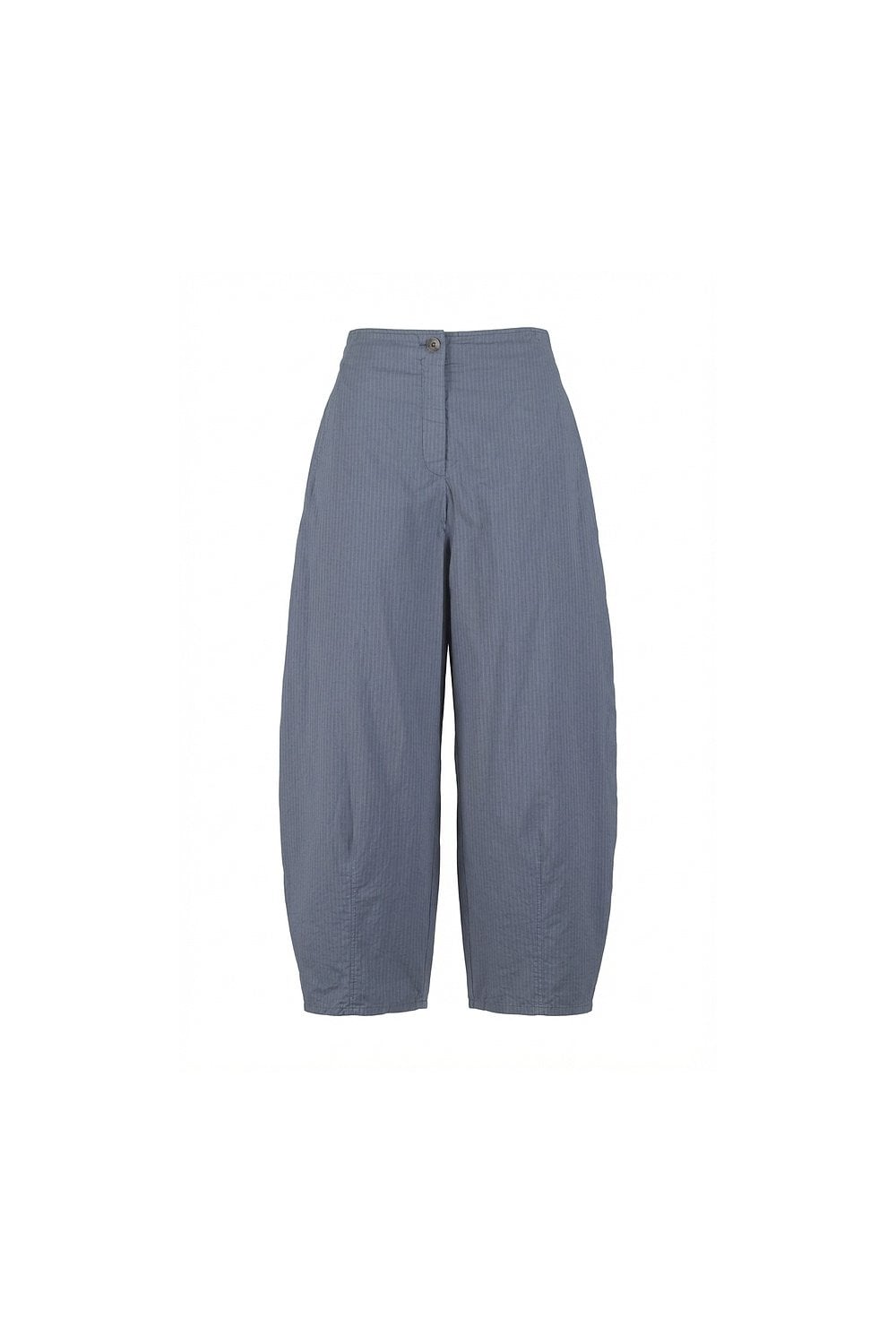 FINE STRIPE COTTON TROUSER | COL=DEW
