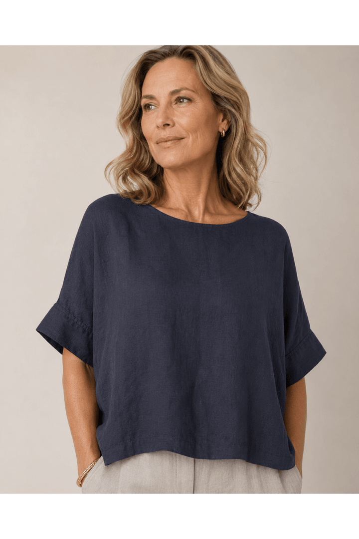 OSKA LINEN  BLOUSE | COL=DEW
