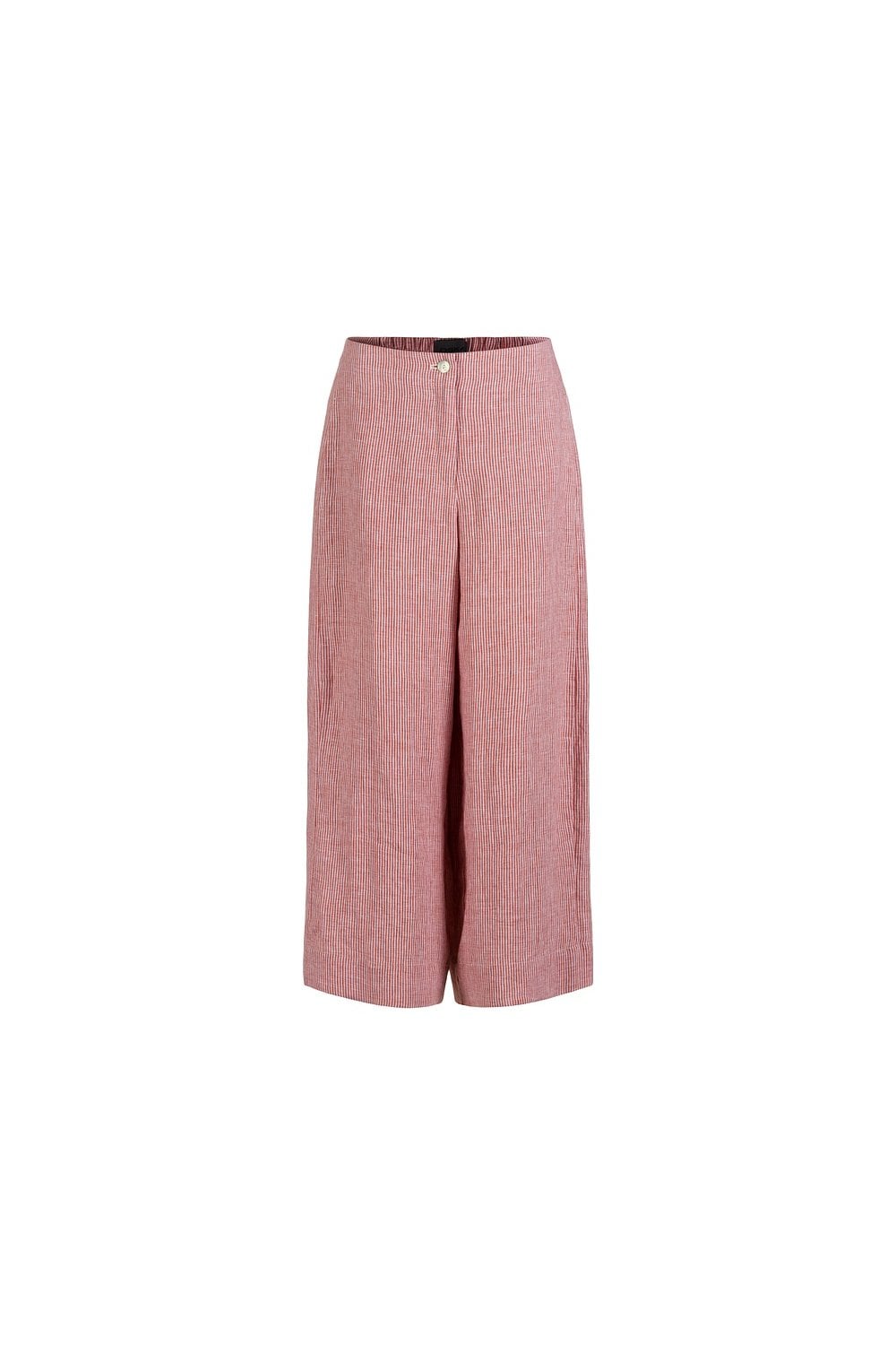 LINEN TROUSERS | COL=PICANTE
