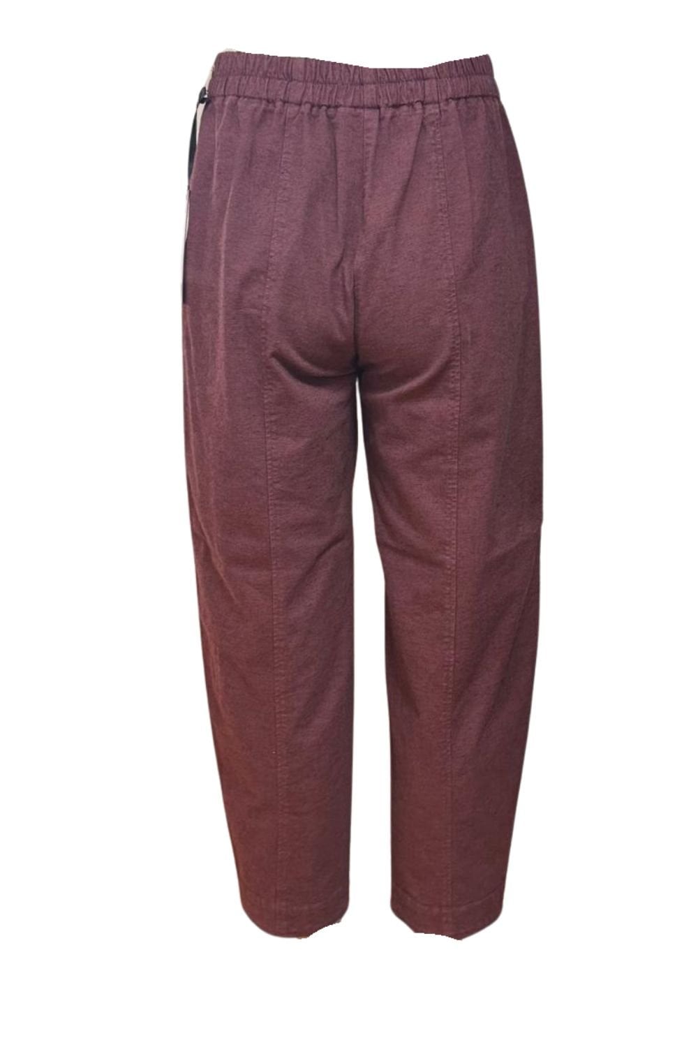 MINI DOBBY BARREL TROUSER | COL=REDWOOD