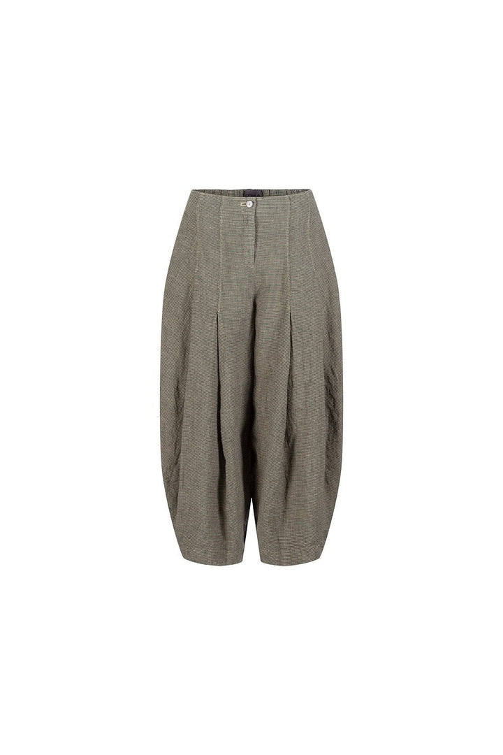 SMALL GINGHAM CHECK TROUSERS | COL=GRIT
