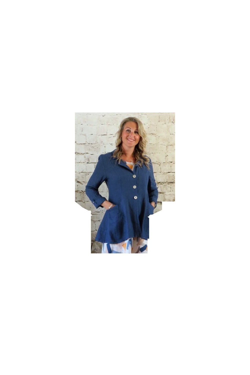 RIDING JACKET | COL=NAVY