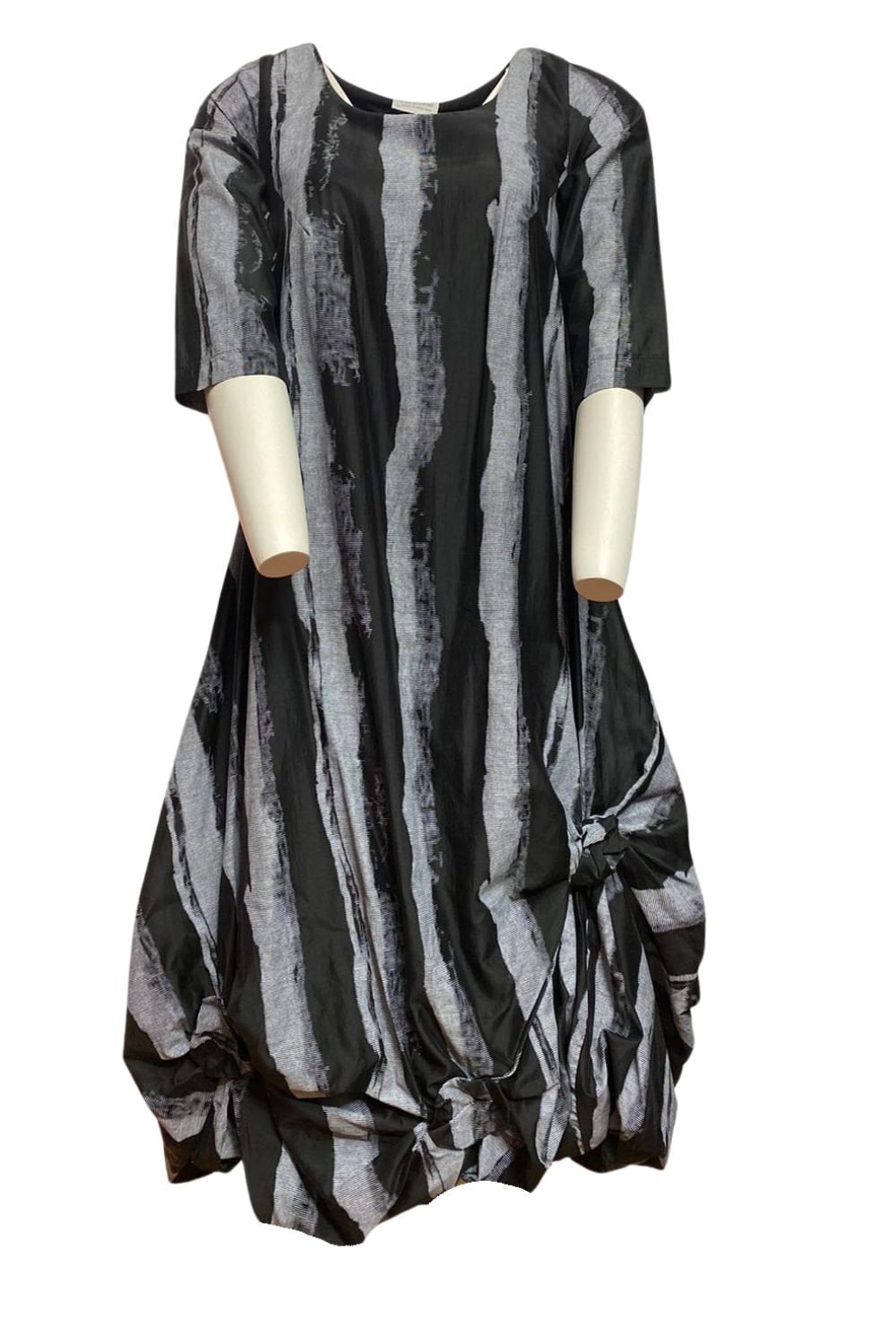 STIPE KNOT DRESS | COL=STRIPE