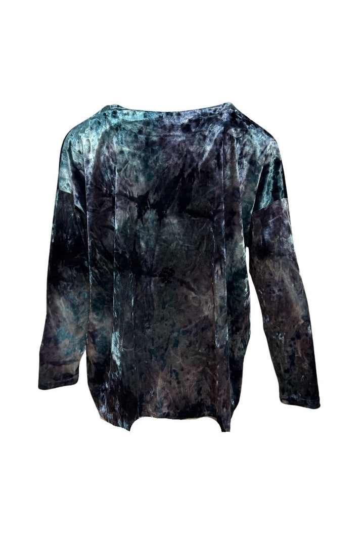 VELVET WIDE TOP | COL=BLUE