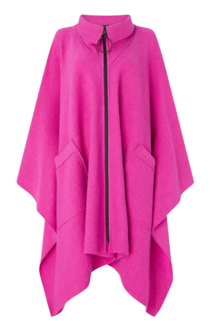 NOELLA OVERSIZED COAT | COL=FUSCHIA