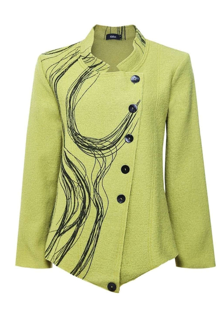 TOTTA OLIVE SWIRL JACKET | COL=OLIVE