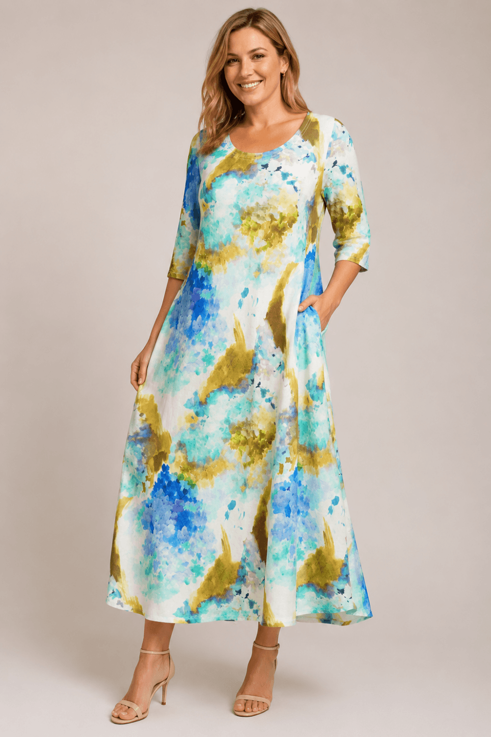 ZODIA ATOLL PRINT DRESS | COL=ATOLL