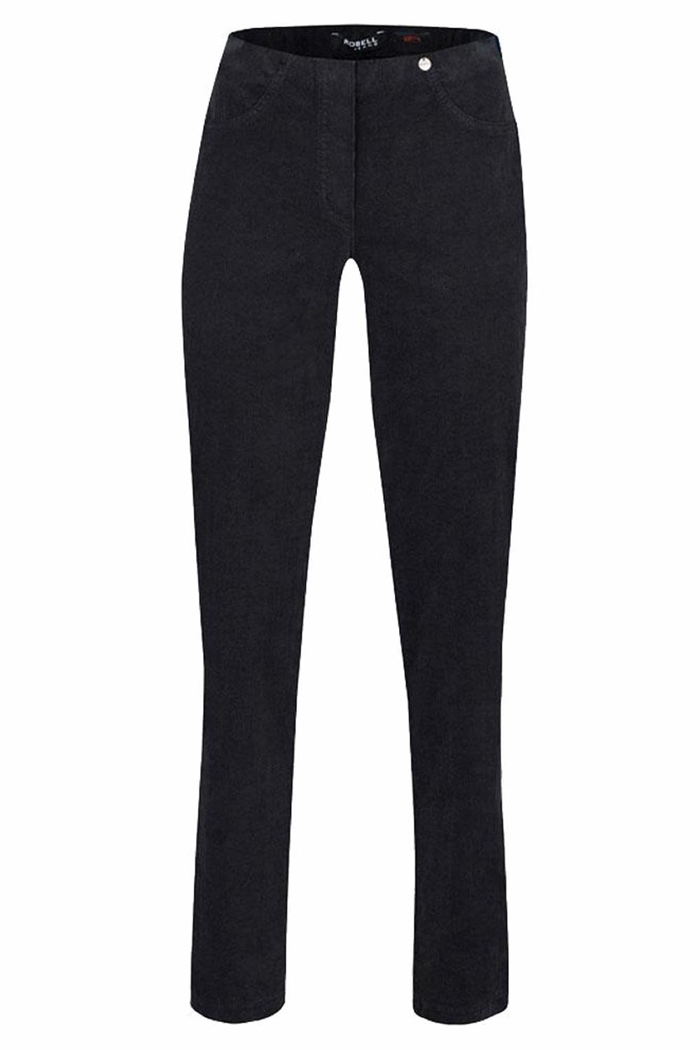 BELLA NEEDLE CORD TROUSERS | COL=BLACK 90,FOREST GREEN 187,PLUM 591
