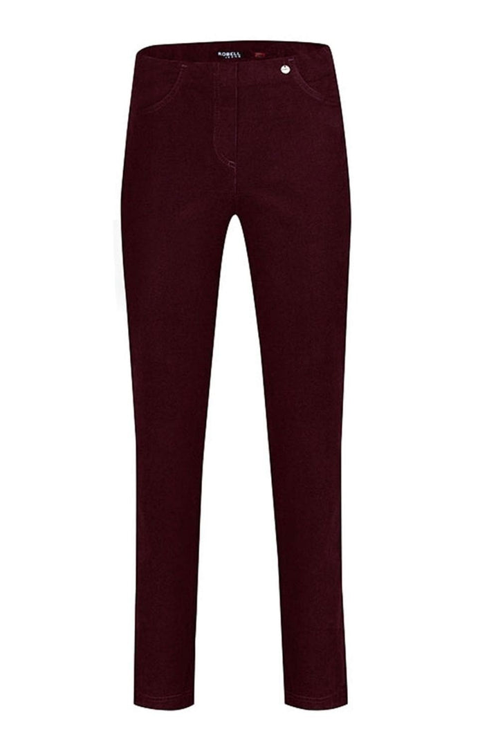 BELLA NEEDLE CORD TROUSERS | COL=BURGUNDY 58