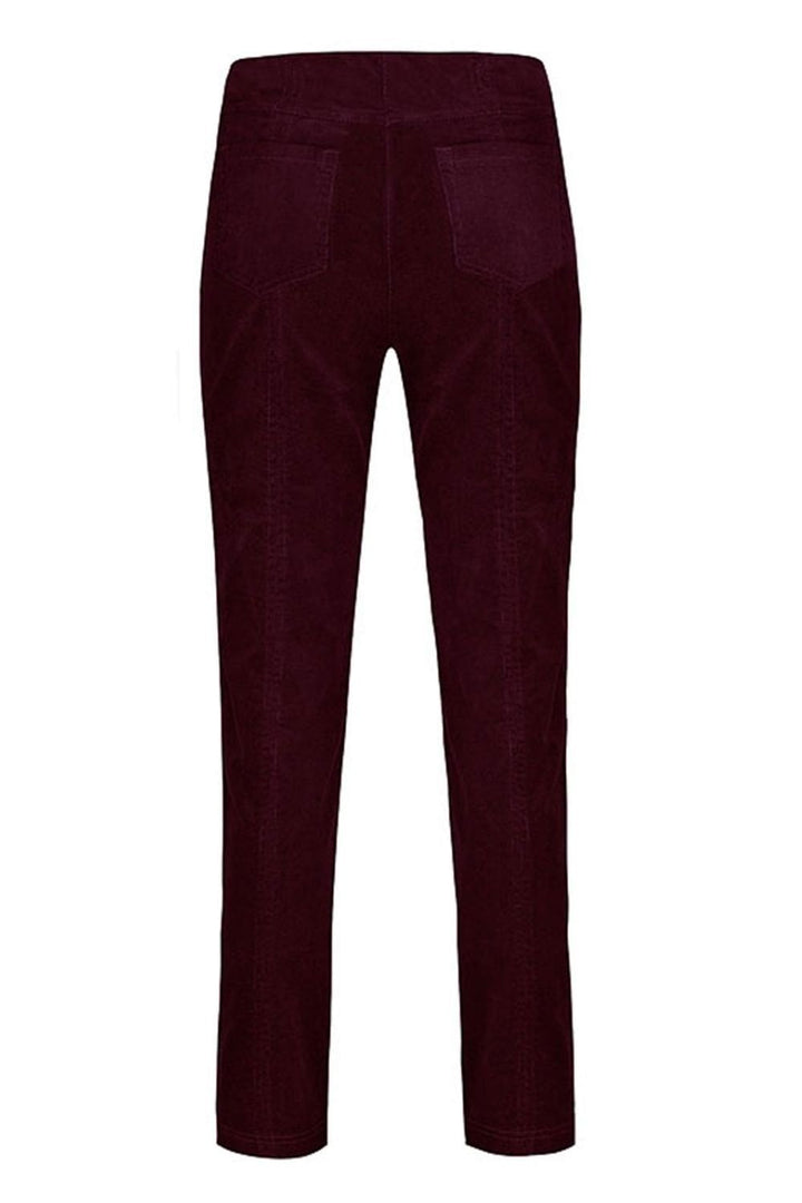 BELLA NEEDLE CORD TROUSERS | COL=BURGUNDY 58