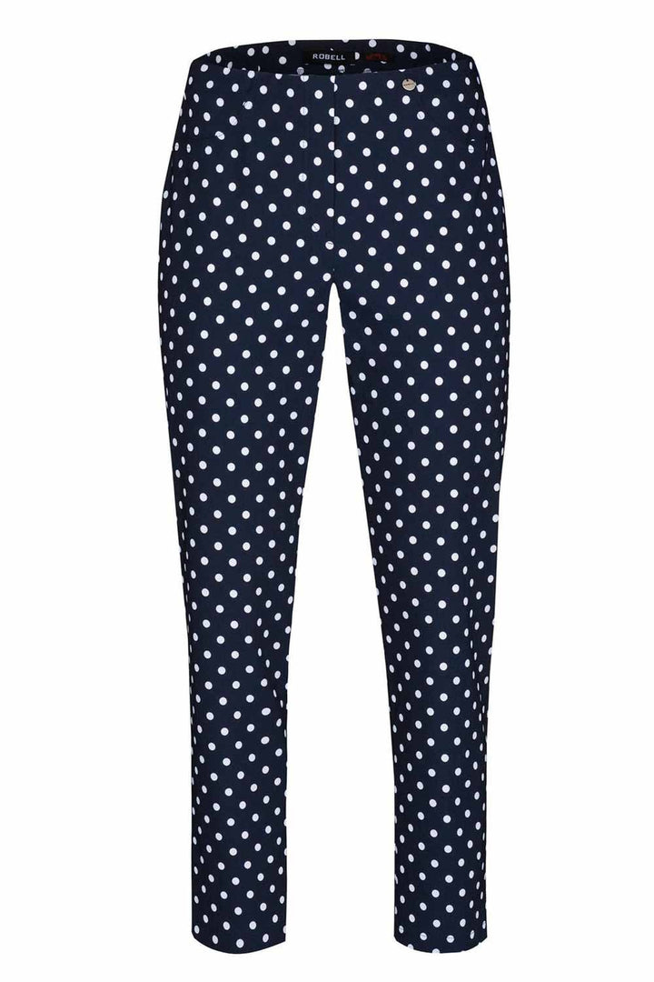 BELLA POLKA DOT NAVY TROUSER | COL=NAVY 69