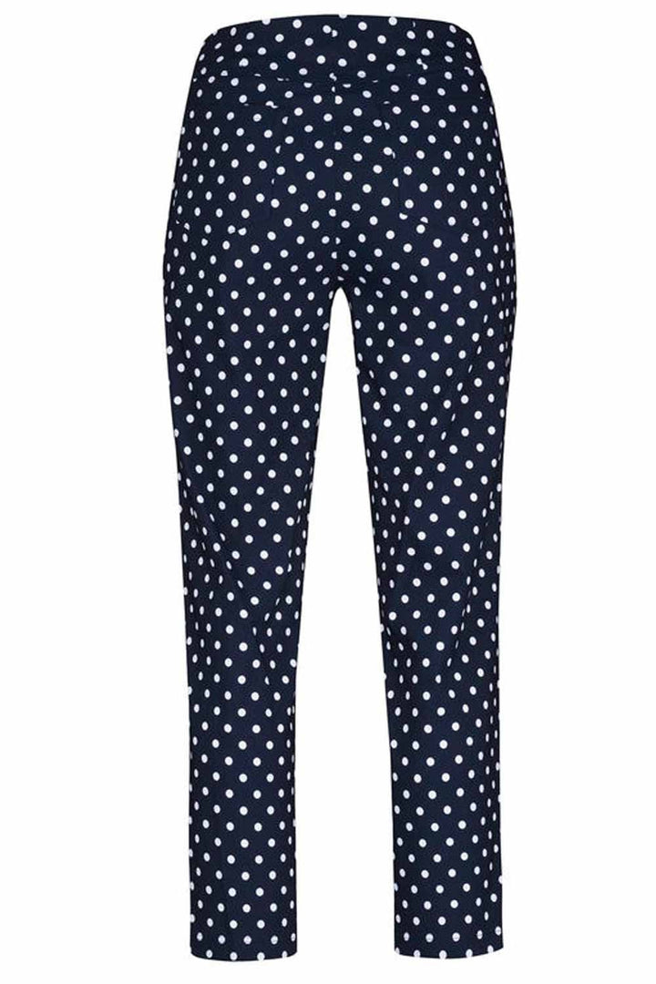 BELLA POLKA DOT NAVY TROUSER | COL=NAVY 69